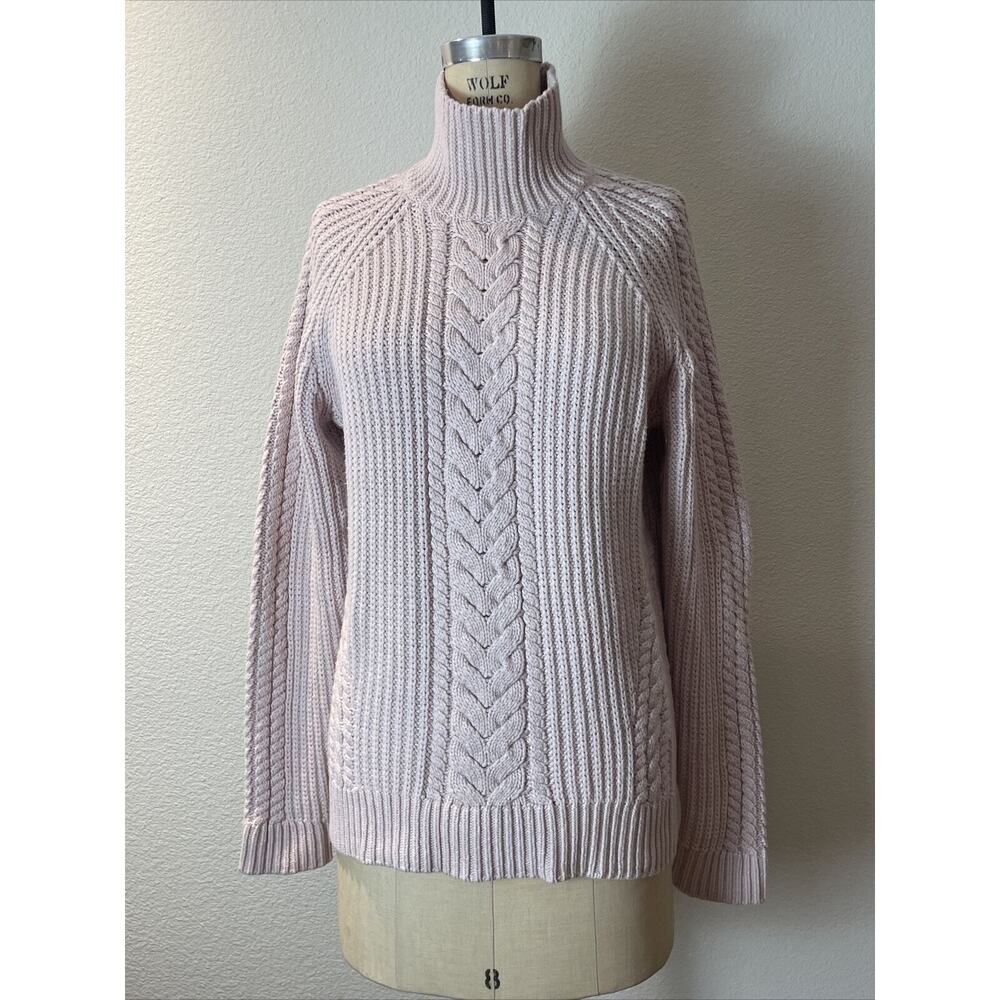Lululemon Bring The Cozy Turtleneck Sweater, Misty Pink, size 4/6